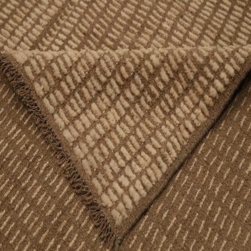 Afghanistan Marokkanische Teppiche - Wolle Braun Elfenbein Design - 98429 (Stammeskunst) im Angebot