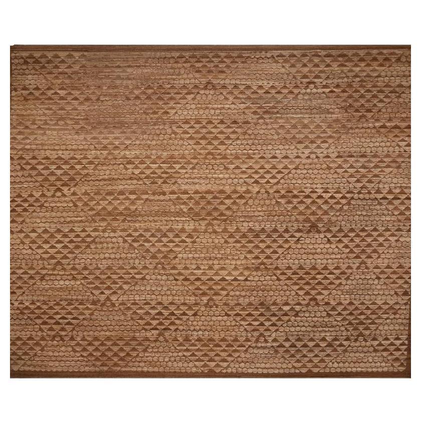 Tappeti Afghanistan Moroccan Area Rugs - Lana Marrone Avorio Design - 98436