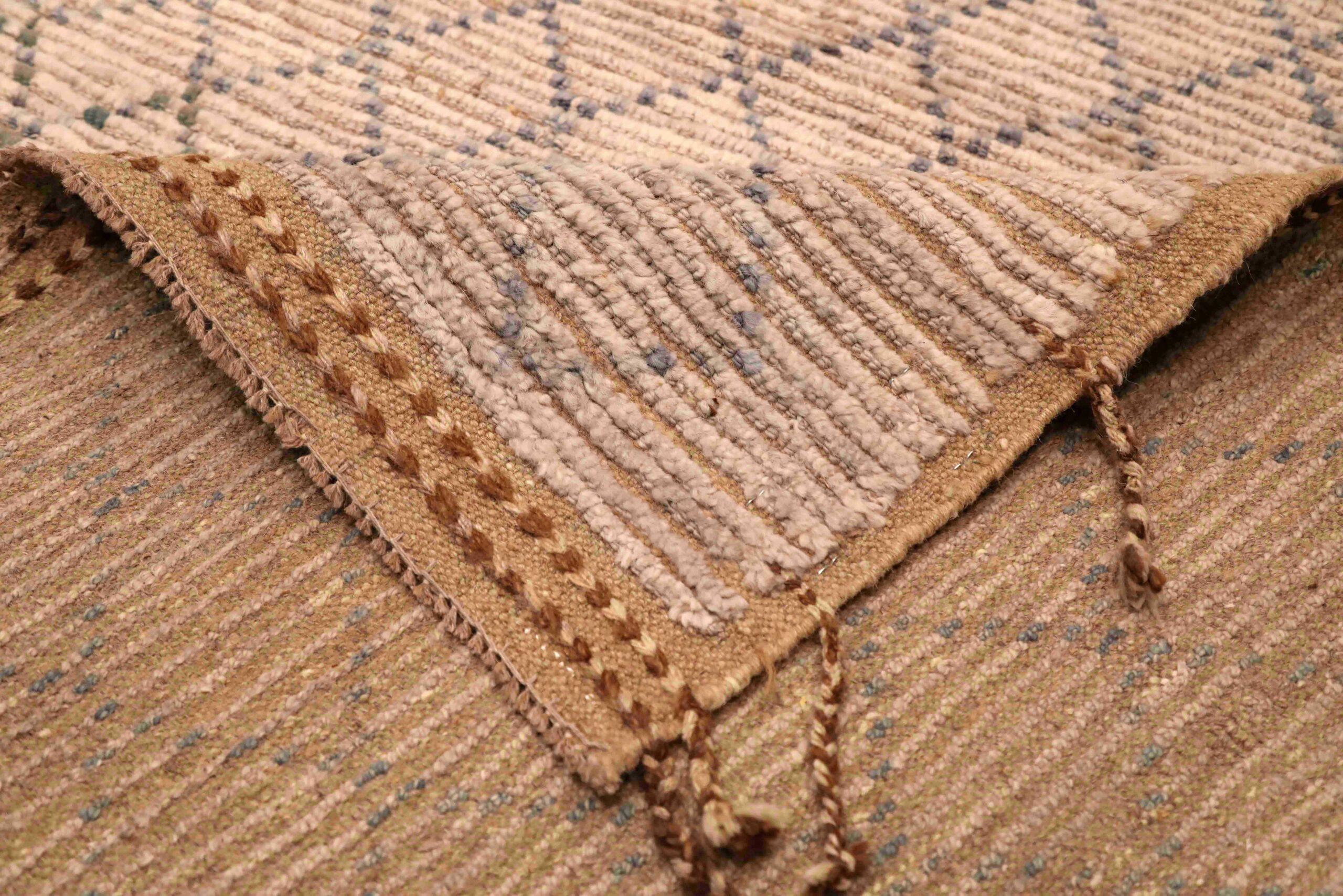 Afganistán Alfombras Marroquíes - Lana Gris Marfil Topo - 96395 Tribal en venta