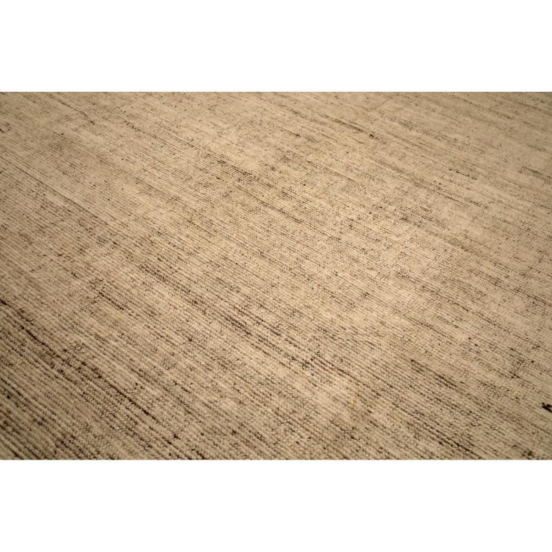 Tribale Tappeti Afghanistan Moroccan Area Rugs - Wool Ivory Design - 94355 in vendita