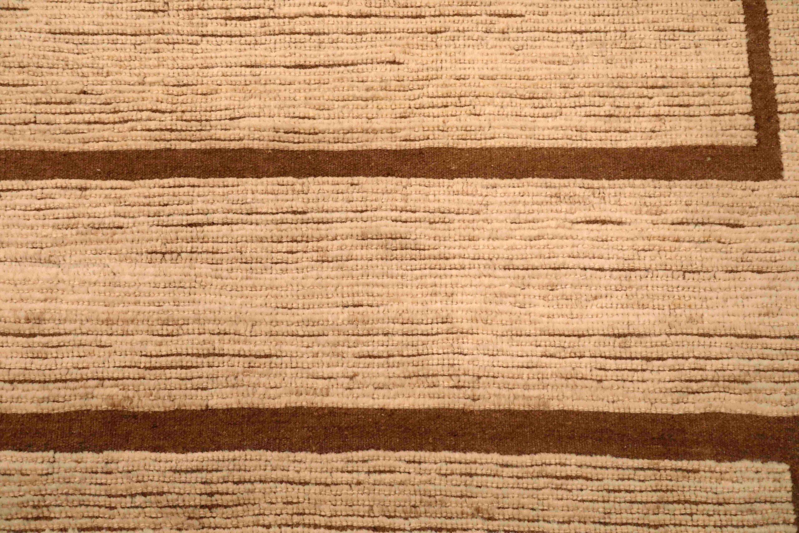 Marokkanische Teppiche aus Afghanistan - Wolle in elfenbeinfarbenem Design - 96379 im Zustand „Hervorragend“ im Angebot in Dallas, TX