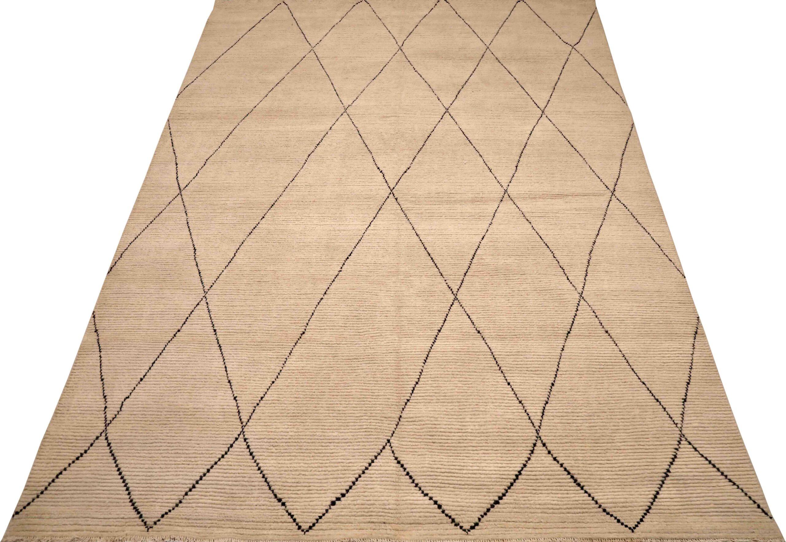 Discover the elegance of Afghanistan Moroccan featuring Area Rugs in Circa 1990. Designed with Wool and Ivory, this exclusive design is perfect for enhancing your space.
