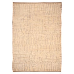 Marokkanische Teppiche aus Afghanistan - Wolle in elfenbeinfarbenem Design - 96472