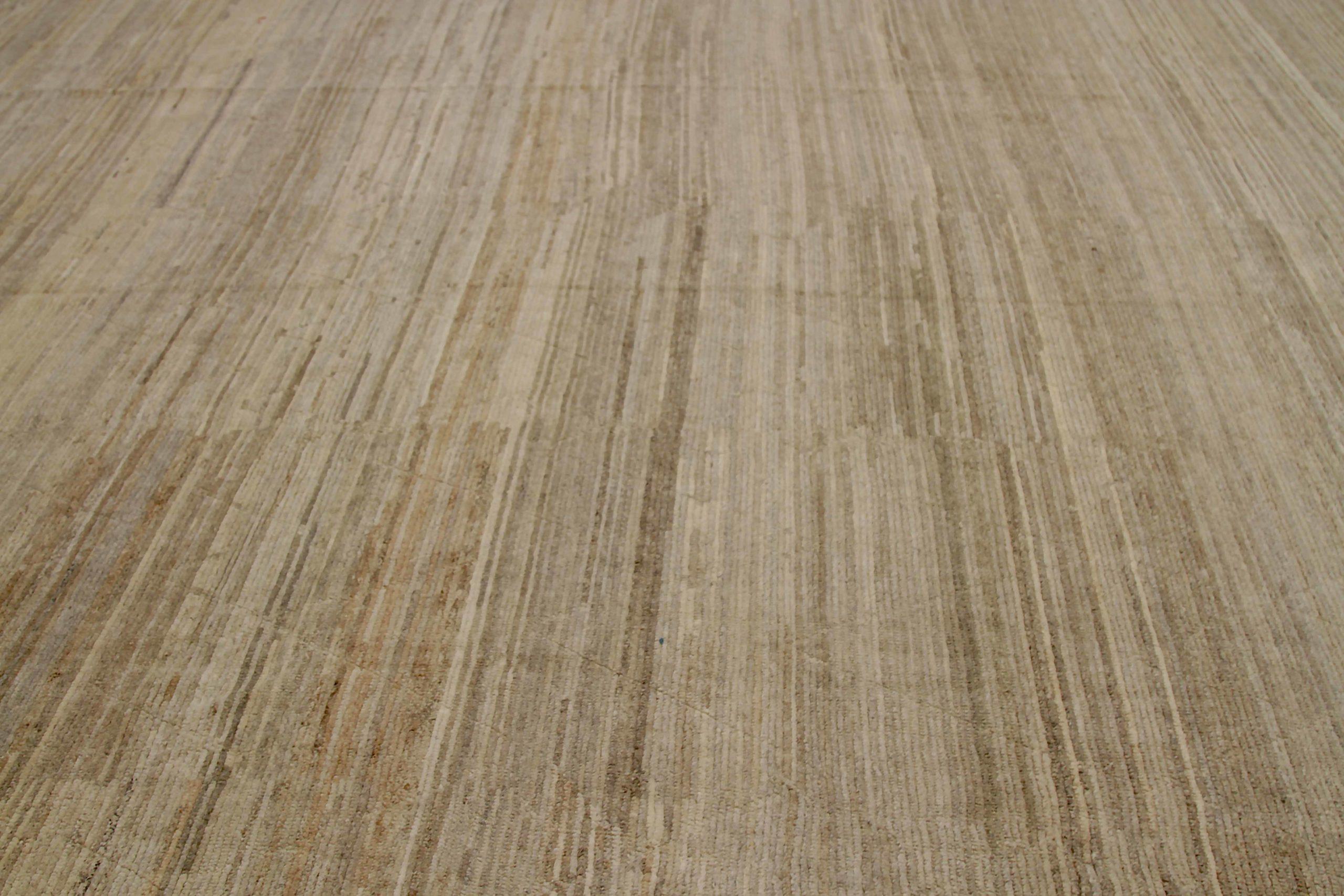 Afghanistan Marokkanischer Over Size Teppich CIRCA 1990 - Wolle Braun Taupe Design - 92204 (Stammeskunst) im Angebot