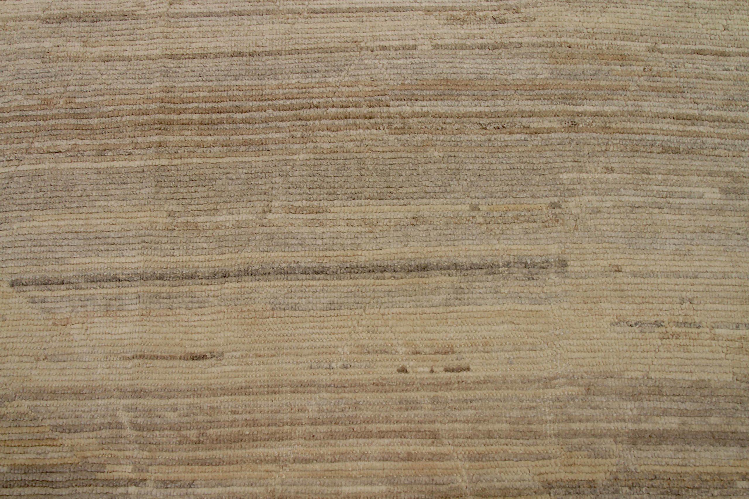 Afghanistan Marokkanischer Over Size Teppich CIRCA 1990 - Wolle Braun Taupe Design - 92204 im Zustand „Hervorragend“ im Angebot in Dallas, TX