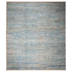 Afghanistan Moroccan Over Size Rug - Wool Blue Brown Taupe - 96345