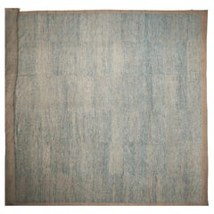 Tappeto Afghanistan Moroccan Over Size - Design Lana Blu Avorio - 96326
