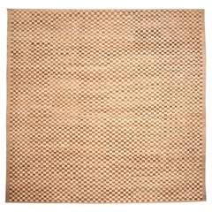 Tappeto Afghanistan Moroccan Over Size - Lana Marrone Avorio Design - 96335