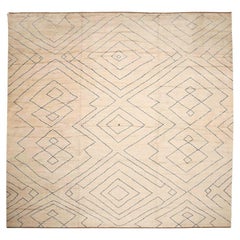 Tappeto Afghanistan Moroccan Over Size - Design Lana Avorio - 96336