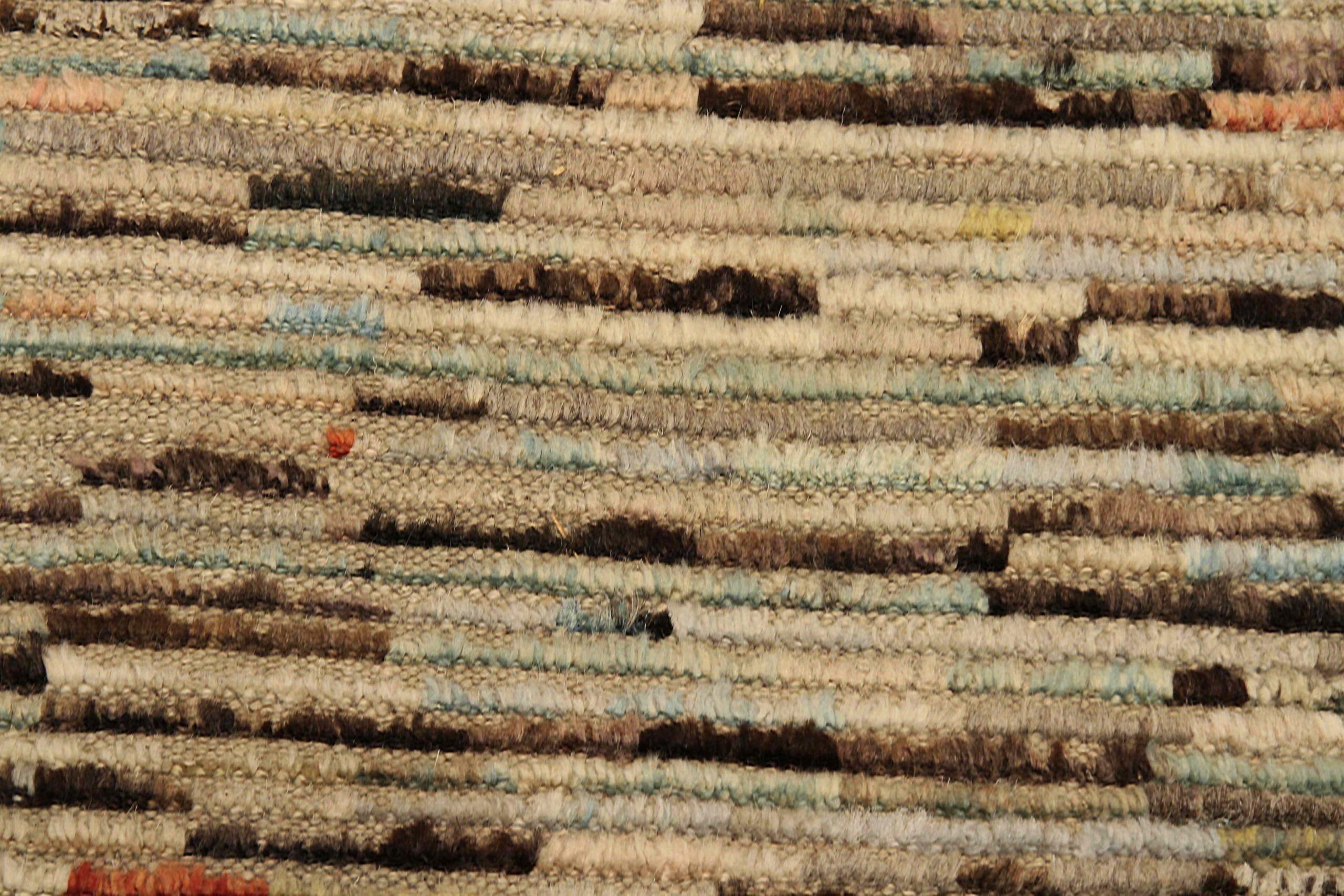 XX secolo Tappeto marocchino dell'Afghanistan CIRCA 1990 - Lana marrone avorio - 90401 in vendita