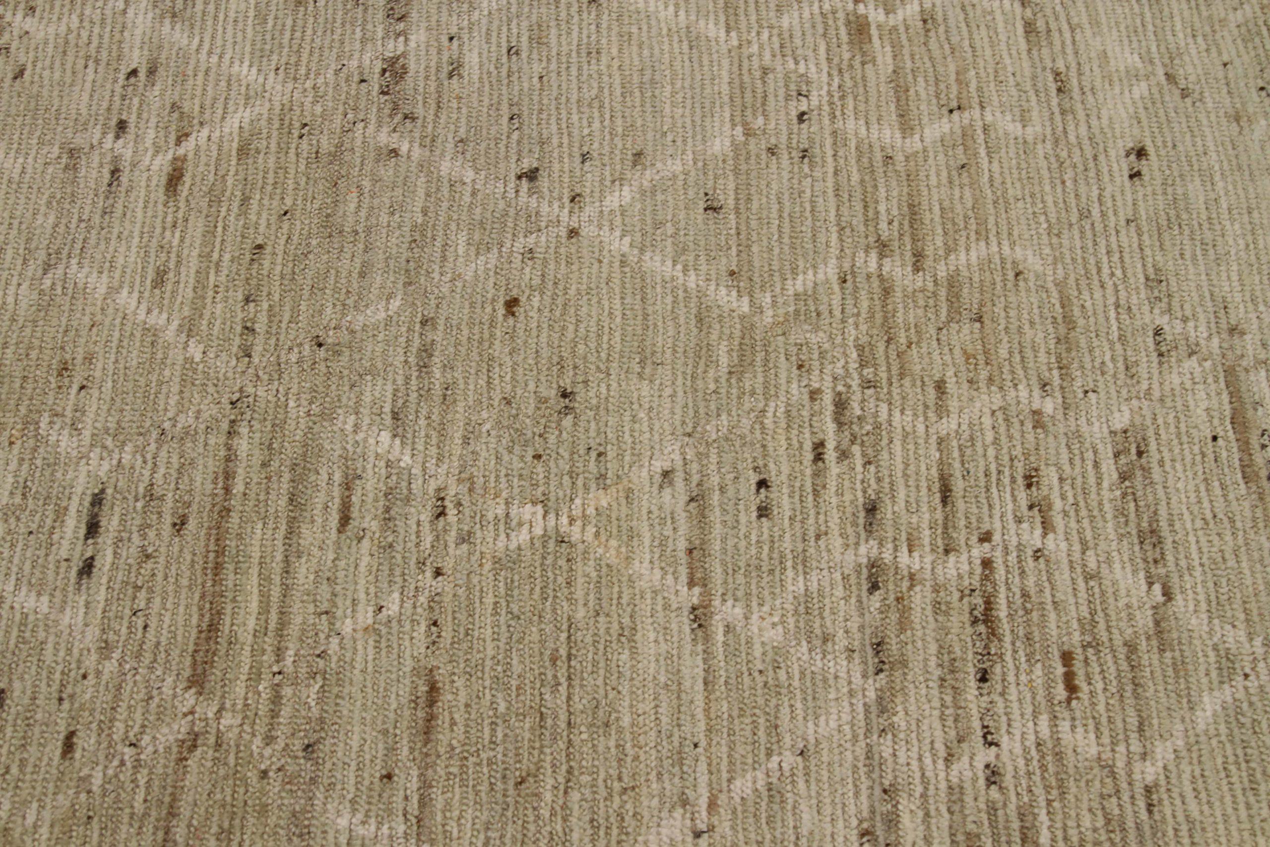 Afghano Tappeto Afghanistan Marocchino Circa 1990 - Lana Avorio Taupe Design - 90536 in vendita