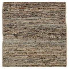 Tappeto Afghanistan Moroccan Runner - Lana Blu Marrone Avorio - 90560