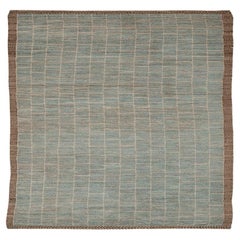 Tappeto Afghanistan Moroccan Runner - Design Blu Lana - 96359