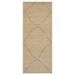 Tapis de course marocain Afghanistan - Laine Brown Design/One - 98496