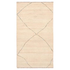 Tapis de course marocain Afghanistan - Laine Brown Design/One - 98502