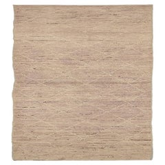 Alfombra Marroquí Afganistán - Lana Marfil Rosa Topo - 90482