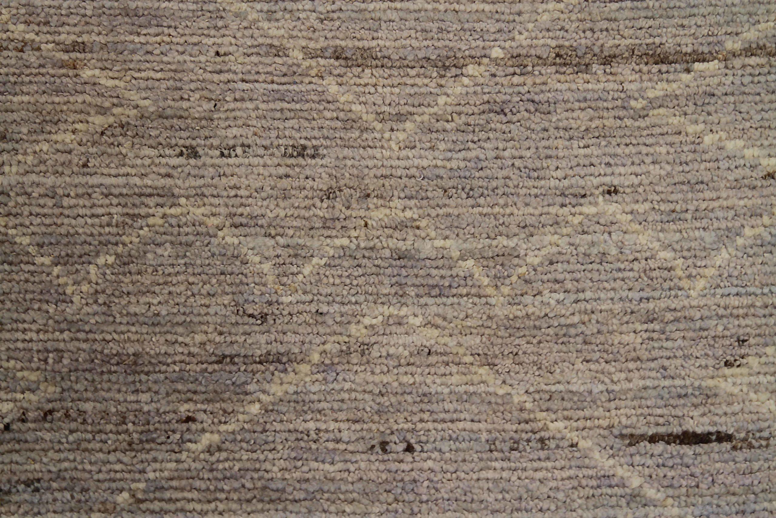 Marokkanischer Afghanistan-Läufer - Wolle Elfenbeinfarbenes Reversdesign - 90501 (Afghanisch) im Angebot