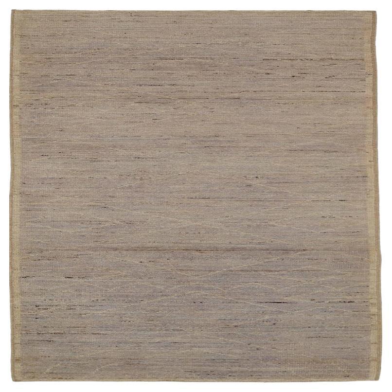Tappeto Afghanistan Moroccan Runner - Lana Avorio Purpel Design - 90501