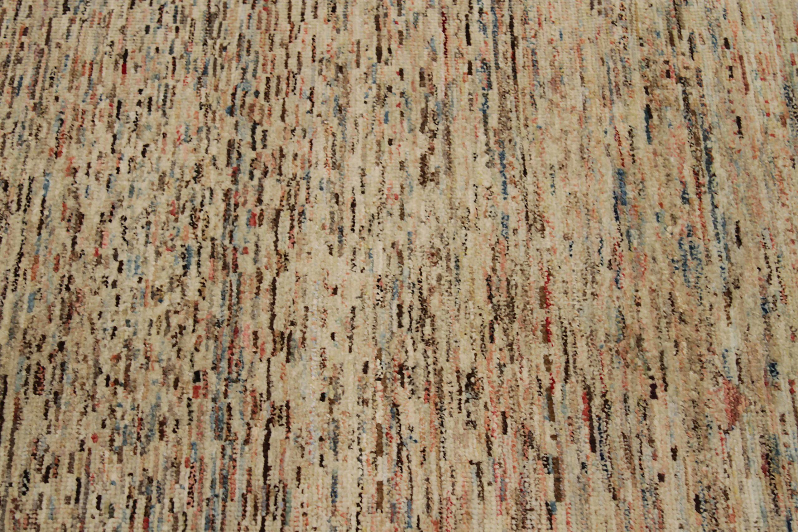 Afghanistan Marokkanischer Kleiner Teppich CIRCA 1990 - Wolle Braun Elfenbein Rot Design - 90522 (Afghanisch) im Angebot