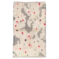 Tappeto Afghanistan Moroccan Small - Lana Avorio Rosso Design - 93599