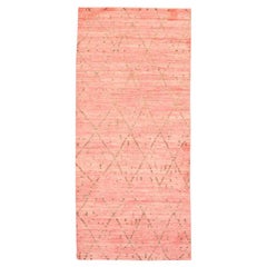 Afghanistan Moroccan - Wool Brown Pink Red Design - 98500