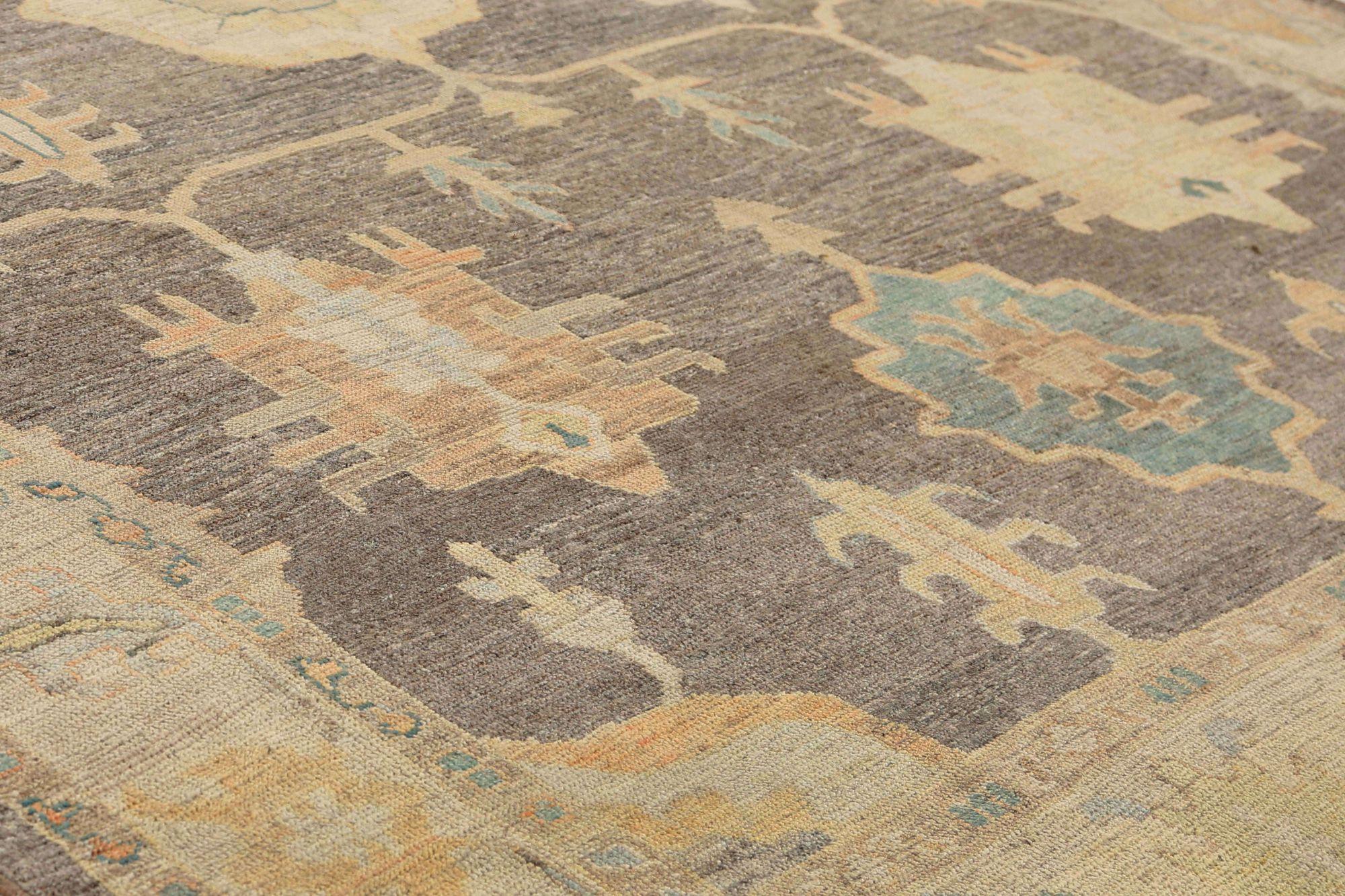 Afghano Tappeti Afghanistan Oushak - Lana Design/One - 95891 in vendita