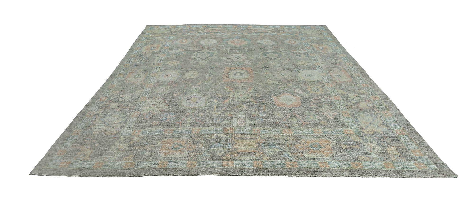 Alfombras de Afganistán Oushak - Lana Diseño Marrón - 97256 Afgano en venta