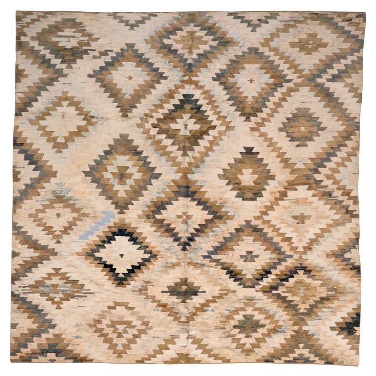 Tappeti Afghanistan Oushak - Lana Marrone Avorio - 92860