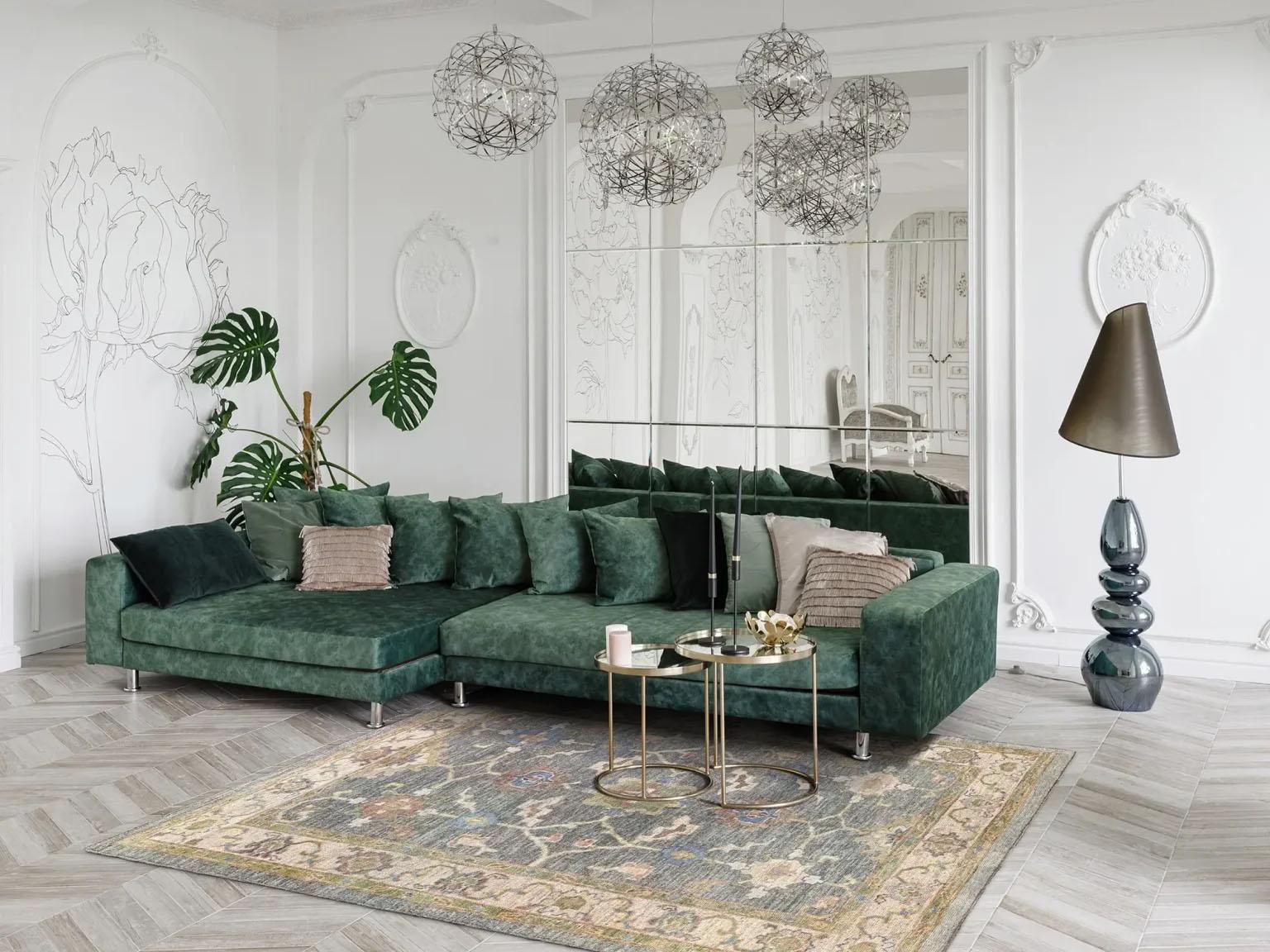 Discover Timeless Charm: A Hand-Knotted Turkish Oushak Wool Area Rug
Embrace the serene elegance of a handcrafted masterpiece with this exquisite hand-knotted Turkish Oushak wool area rug. Originating from the storied looms of Turkey, this rug is a