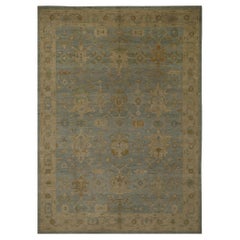 Oushak-Teppiche aus Afghanistan - Wolle in Grau mit Muster - 96080