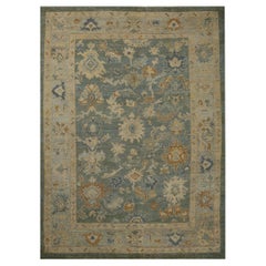 Tappeti Afghanistan Oushak - Design Grigio Lana - 96118