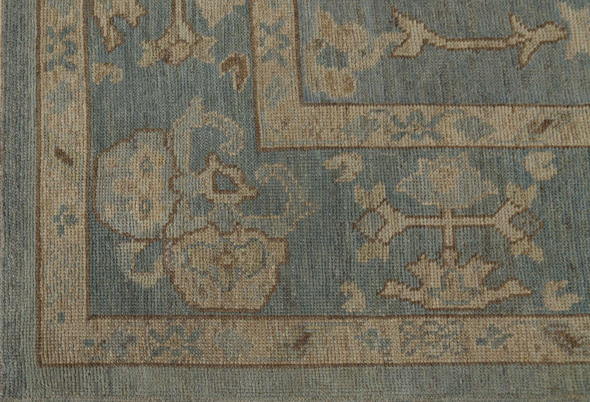 The Decorator's Choice: A Vintage Turkish Oushak with Timeless Appeal
For centuries, the Turkish Oushak has been more than a rug; it has been a symbol of worldly sophistication and a cornerstone of elegant interior design. This magnificent vintage