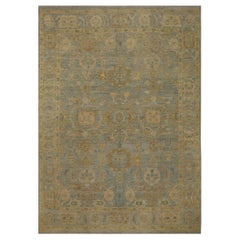 Afghanistan Oushak Area Rugs - Wolle Grau Gelb Design - 96108