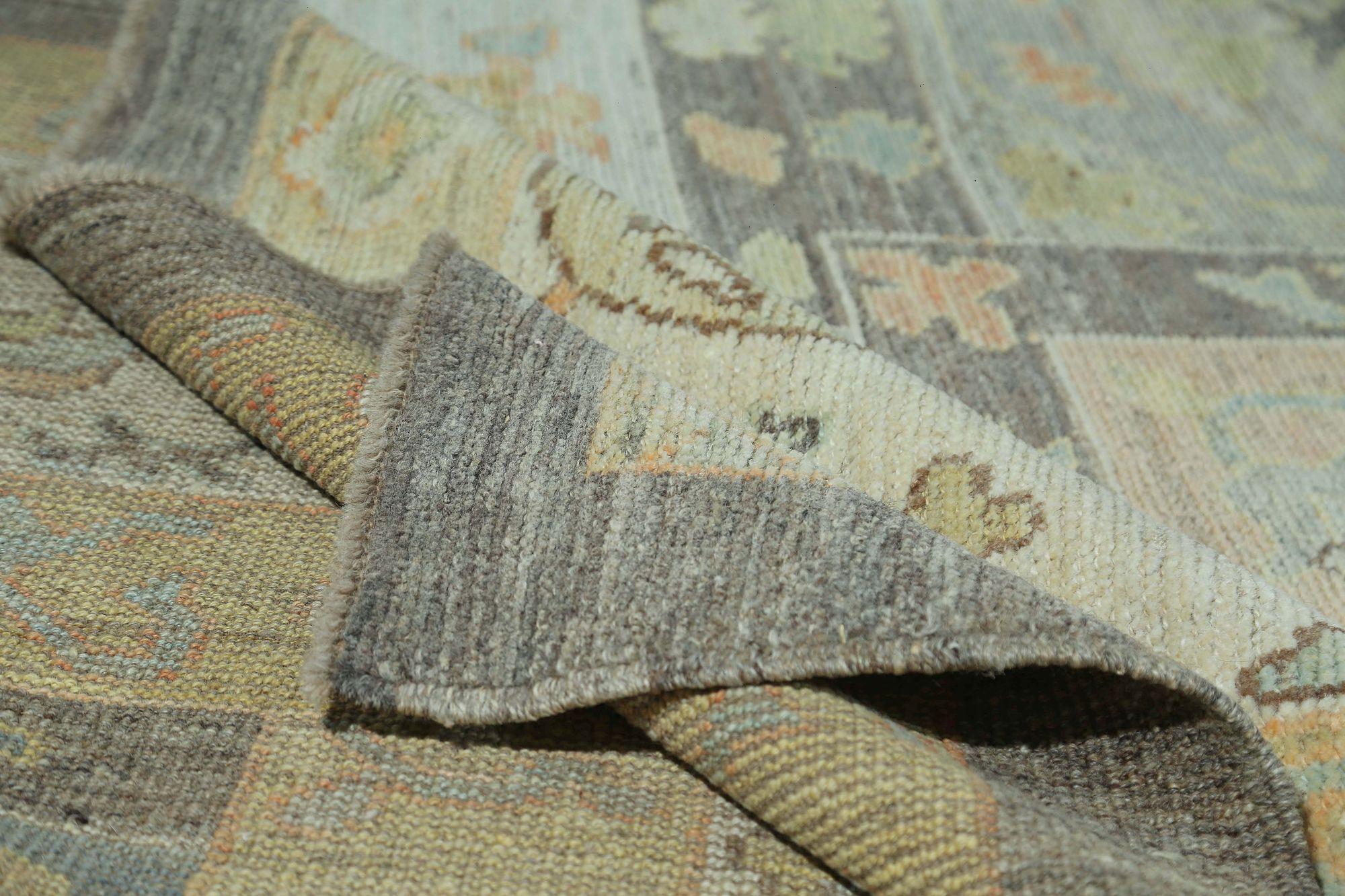 Tappeti Afghanistan Oushak - Lana Greene & Greene Design - 97380 In condizioni ottime in vendita a Dallas, TX