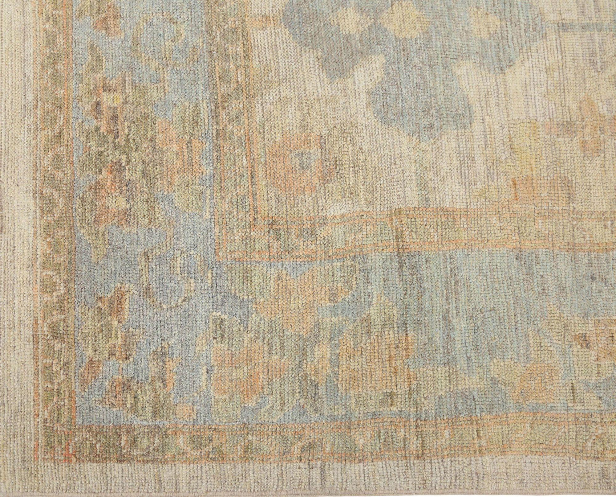 Discover the elegance of Afghanistan Oushak featuring Area Rugs in Circa 1990. Designed with Wool and Ivory, this exclusive design is perfect for enhancing your space.