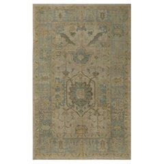 Tappeti Afghanistan Oushak - Design in lana e avorio - 96140