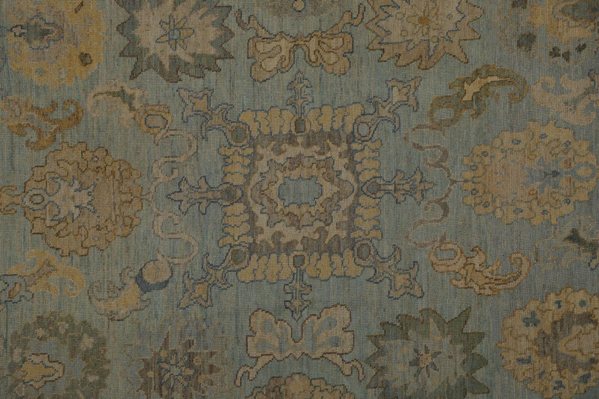 Tribale Tappeti Afghanistan Oushak - Lana Design-Light - 96047 in vendita
