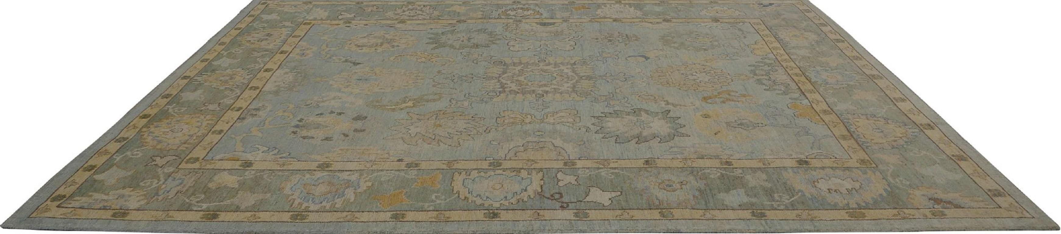 Tappeti Afghanistan Oushak - Lana Design-Light - 96047 In condizioni ottime in vendita a Dallas, TX