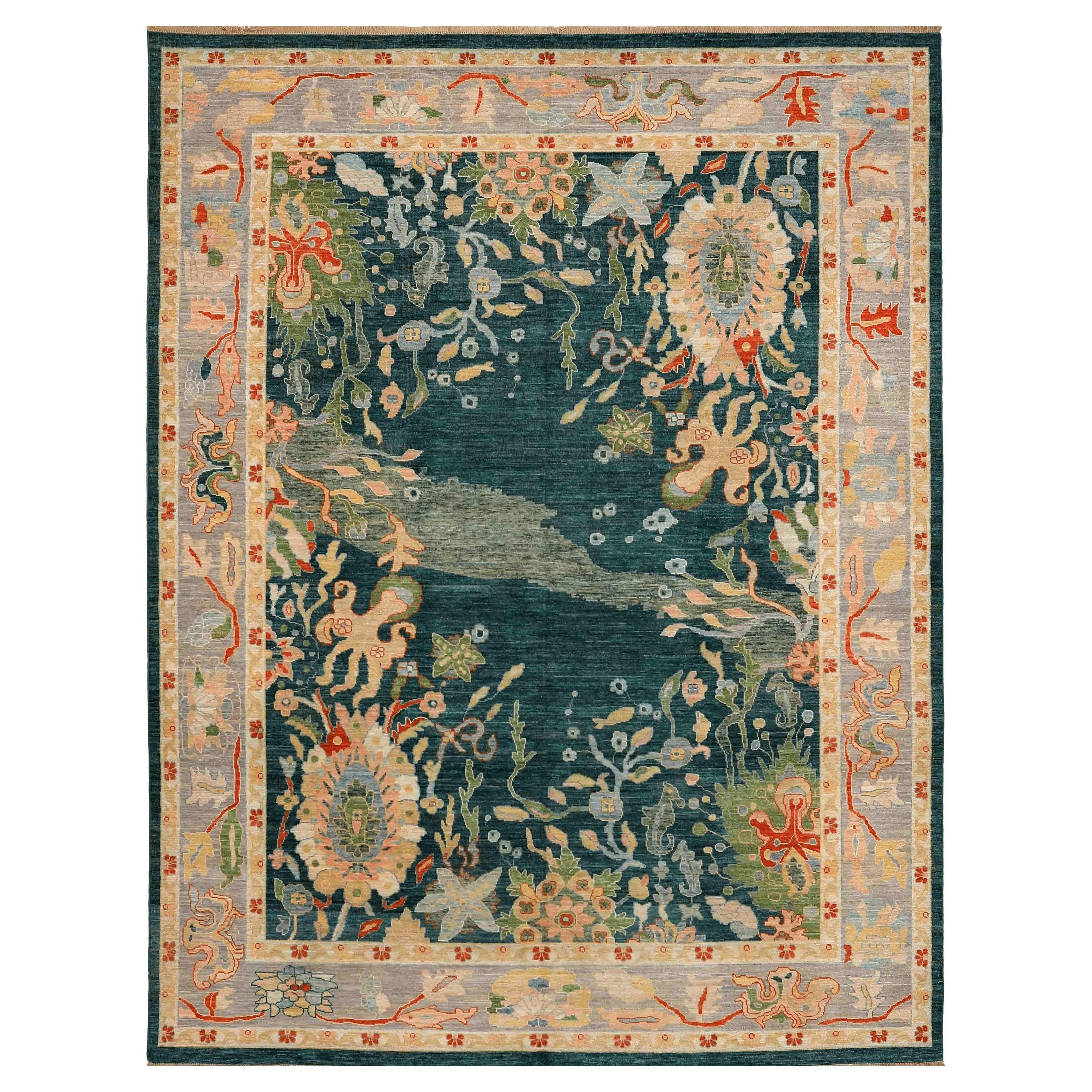 Tappeti Afghanistan Oushak - Lana Design/One - 96440