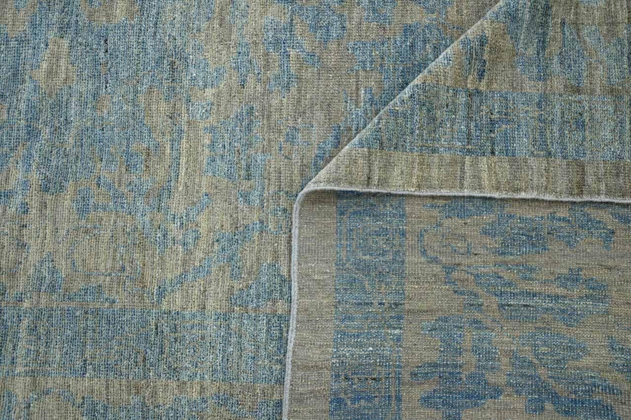 Tribale Tappeti Afghanistan Oushak - Lana Purpel Design - 93601 in vendita