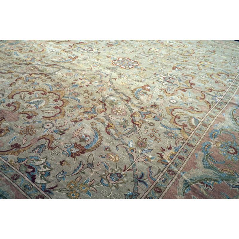 Tribale Tappeto Afghanistan Oushak Over Size - Lana Marrone Design/One - 94540 in vendita