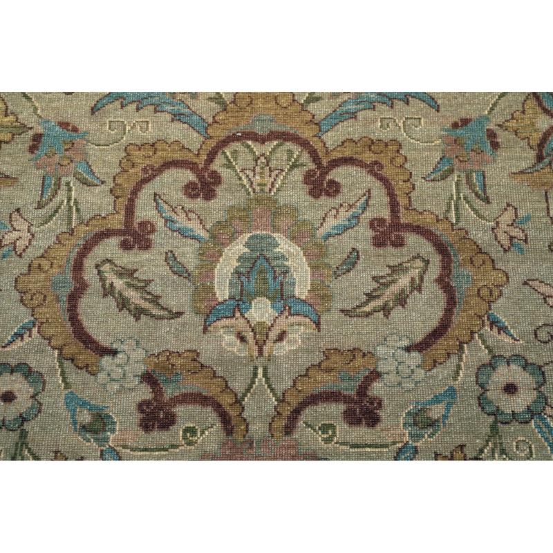 Afghano Tappeto Afghanistan Oushak Over Size - Lana Marrone Design/One - 94540 in vendita