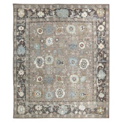 Tappeto Afghanistan Oushak - Lana Marrone Taupe Design - 93606