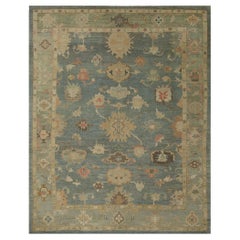 Afghanistan Oushak Over Size Teppich - Wolle Grau Design - 96081