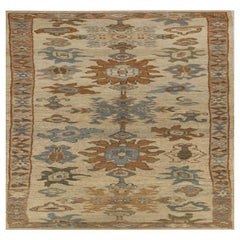 Tappeto Afghanistan Oushak Runner - Design Lana Avorio - 96061