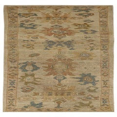 Tappeto Afghanistan Oushak Runner - Design Lana Avorio - 96062