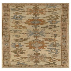 Tappeto Afghanistan Oushak Runner - Design Lana Avorio - 96063