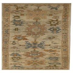 Tappeto Afghanistan Oushak Runner - Design Lana Avorio - 96068