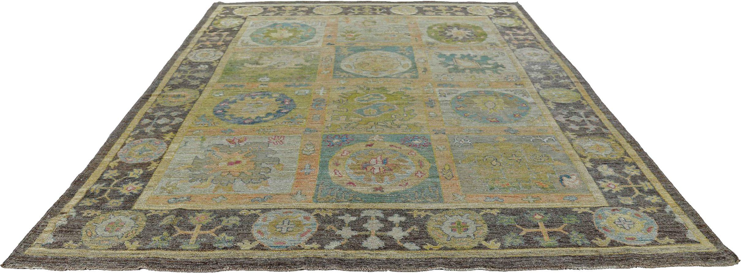 Discover the elegance of Afghanistan Rose Collection featuring Area Rugs in Circa 1990. Designed with Wool and BlueBrownGreenIvoryPink, this exclusive design is perfect for enhancing your space.