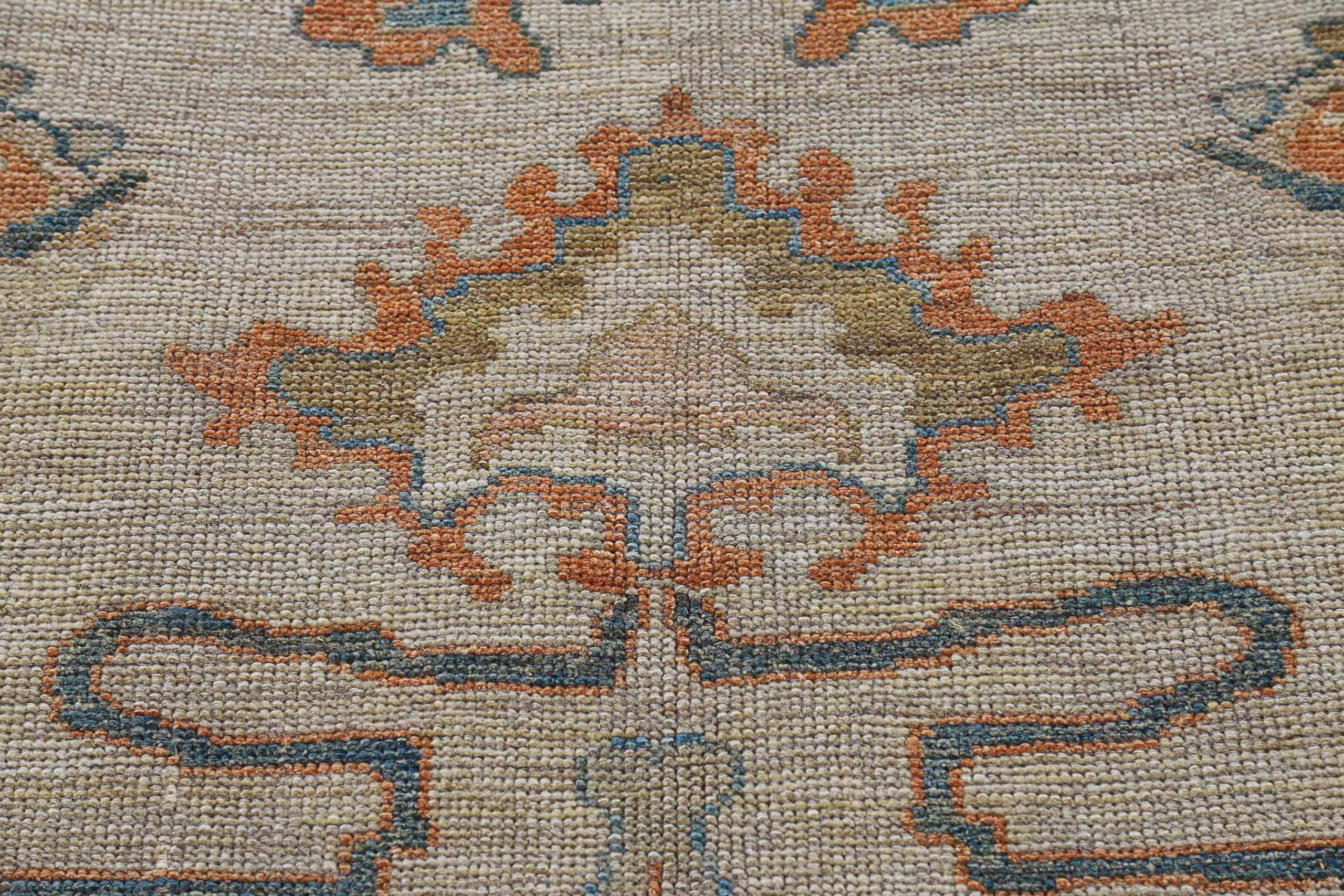 XX secolo Tappeti Afghanistan Rose Collection'S Circa 1990 - Lana Blu Arancione - 91033 in vendita